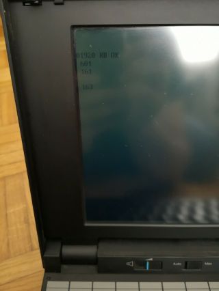 Very Rare Vintage IBM Note 33,  Model 8533,  Note PS/2 laptop from 1991 5