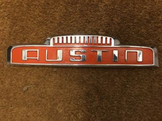 Vintage Austin Lorry Badge