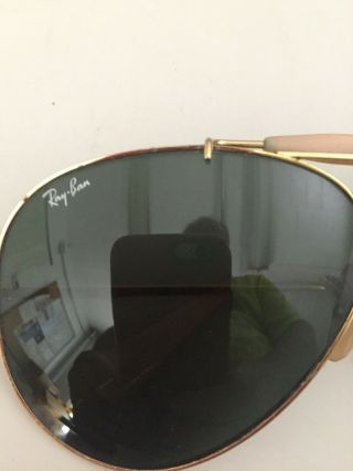 Ray Ban Bausch and Lomb Aviator sunglassses 62014 with case and paper 2
