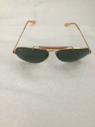 Ray Ban Bausch and Lomb Aviator sunglassses 62014 with case and paper 7