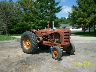 Massey Harris 44 Diesel Standard Antique Tractor farmall allis oiver 2