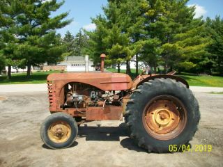 Massey Harris 44 Diesel Standard Antique Tractor farmall allis oiver 4