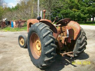 Massey Harris 44 Diesel Standard Antique Tractor farmall allis oiver 7