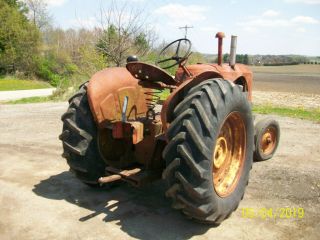 Massey Harris 44 Diesel Standard Antique Tractor farmall allis oiver 8