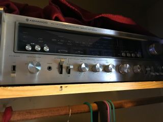 Kenwood Kr - 9600 Vintage Stereo Receiver Functioning And In