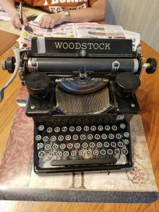 Vintage Woodstock Standard Typewriter