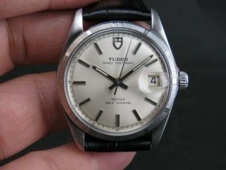 Vintage Tudor Prince Oysterdate 2784 Swiss Stainless Steel Automatic Mens Watch