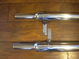 Harley Panhead Dual Exhaust Crossover Pipes // Knucklehead Antique Motorcycle 4