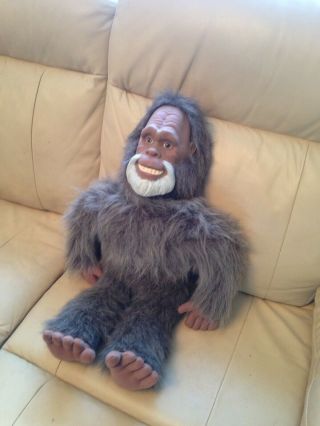 Harry And The Hendersons Talking Toy Bigfoot Soft Toy Vintage Rare 1990