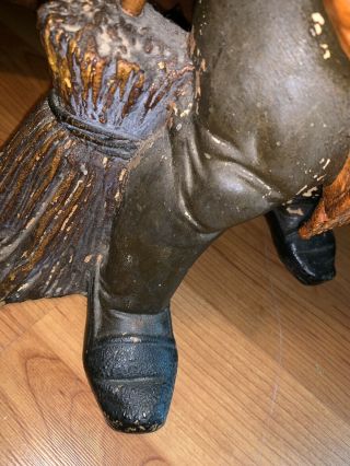Antique Rare 27 Inches tall German Terra - cotta Gnome,  Statue Elf 1935 4