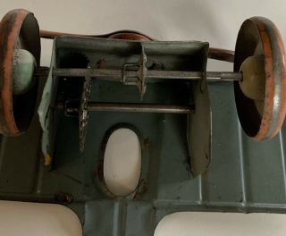 Vintage Rare 1920 ' S Chein ? Strauss? Wind up tin Litho Toy Plane Rare 4