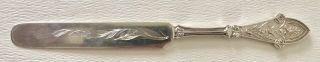 1870 Tiffany Sterling Silver Italian Tea Dessert Butter Knife Lily Of Valley