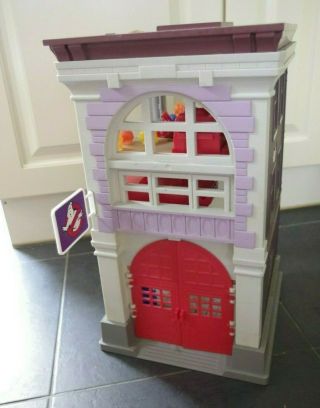 Vintage Ghostbusters Fire Station With Traps And Ghosts Kenner