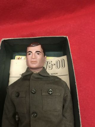 1964 VINTAGE GI JOE T.  M.  - R - ACTION SOLDIER EYE LINER NEAR BOOTS 4
