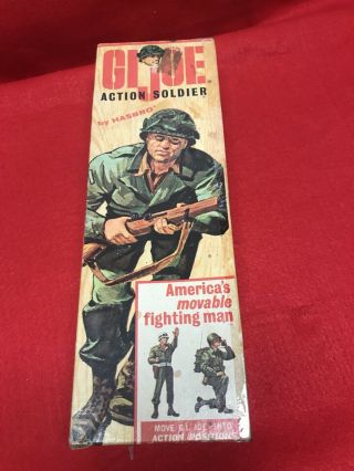 1964 VINTAGE GI JOE T.  M.  - R - ACTION SOLDIER EYE LINER NEAR BOOTS 7