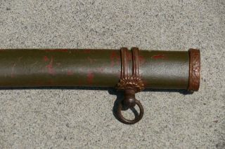 WW2 Metal Sheath /Saya of Japanese Army Officer ' s Gunto Sword b8391 8