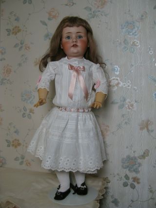 27 " Antique German Bisque Head Kestner Doll Mold 249