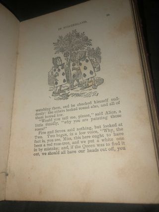 ALICE’S ADVENTURES IN WONDERLAND - 1867 - Lewis Carroll Chicago Book Rare Fair 6
