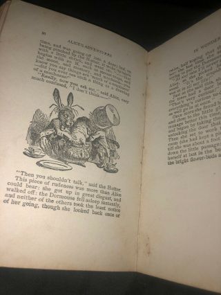 ALICE’S ADVENTURES IN WONDERLAND - 1867 - Lewis Carroll Chicago Book Rare Fair 7