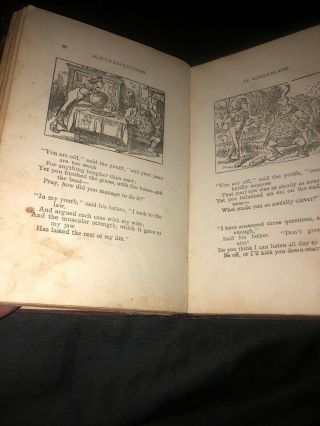 ALICE’S ADVENTURES IN WONDERLAND - 1867 - Lewis Carroll Chicago Book Rare Fair 9
