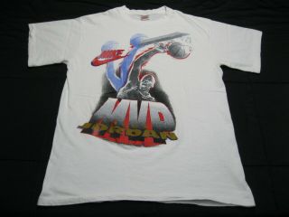 Vintage 90s Usa Made Nike Michael Air Jordan 23 Mvp 1992 Graphic T - Shirt