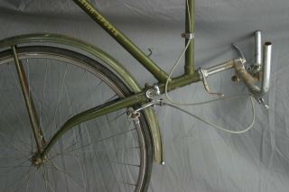 Raleigh Sports Vintage Cruiser Bike 3 speed Medium English Brooks Saddle Charity 10