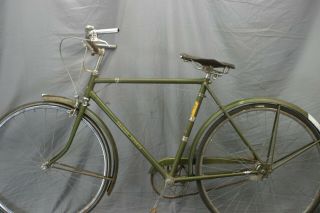 Raleigh Sports Vintage Cruiser Bike 3 speed Medium English Brooks Saddle Charity 2