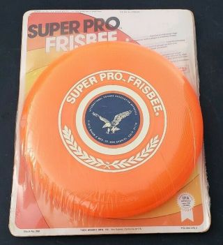 1973 Vintage Pro Frisbee Orange By Whamo