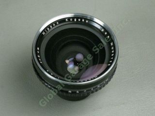 Vintage Nippon Nikkor - H 5cm 50mm f/3.  5 Camera Lens For Bronica Z/D 2