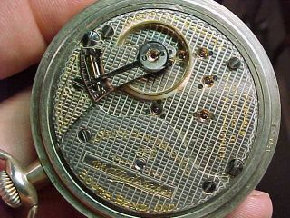 1909 " The Studebaker " South Bend 17j 323 18s Antique Pocket Watch.  Runs Strong