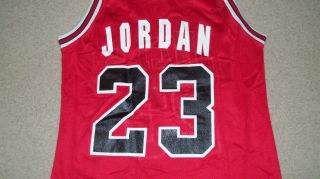 Never Worn Vintage Michael Jordan 23 Chicago Bulls Champion Jersey Size 40 Nwot