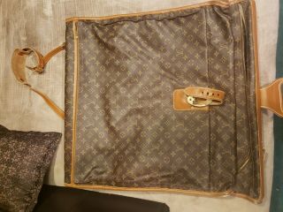 Authentic Vintage Louis Vuitton Large Monogram Travel Garment Bag 7