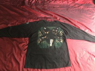 Dimmu Borgir Ls Xl Tshirt C T Hunters Of The Night 1997 Vintage Official