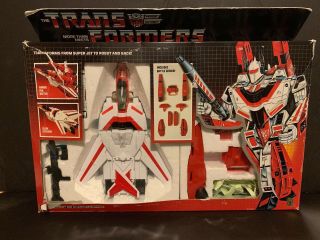 Vintage 1984 Transformers G1 Jetfire Autobot