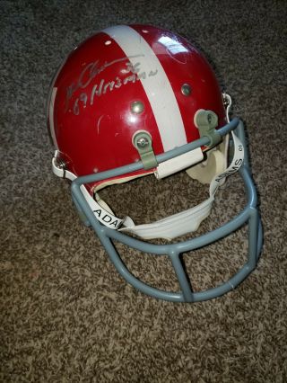 1968 OU Clear Shell McGregor alternative (extremely rare) autographed Heisman 2