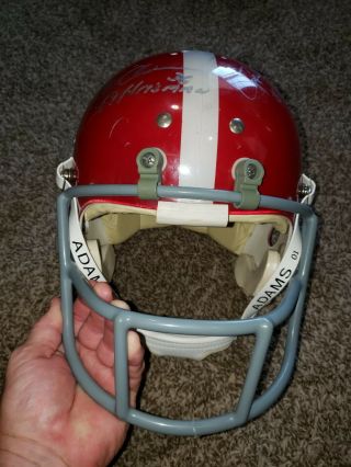 1968 OU Clear Shell McGregor alternative (extremely rare) autographed Heisman 6