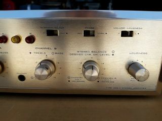 Vintage HH Scott Stereomaster 299 - C Stereo Tube Amplifier w/ metal cabinet case 4