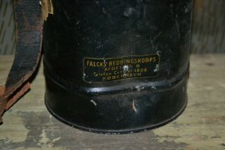 German ww2 Draeger gas mask with canister,  Danish reuse 3