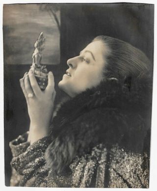 Opulent Jazz - Age Vamp Valeska Suratt Vintage Photograph Pair from Her Scrapbook 2