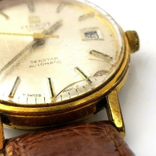 Vintage Tissot Seastar Swiss Automatic Wristwatch Watch - 4