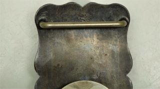 Vintage Sterling Silver Belt Buckle With Jade Arrowhead.  Diablo Manufacturing. 3