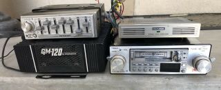 Vintage Pioneer Car Stereo Cassette Player Amplifier Amp Graphic Equalizer