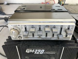 Vintage Pioneer Car Stereo Cassette Player Amplifier AMP Graphic Equalizer 4