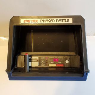 Vintage 1976 Mego Star Trek Phaser Battle Tabletop Electronic Video Game