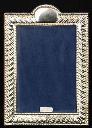 Solid Silver Photograph Frame