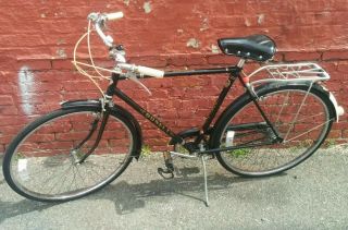 Vintage English Dunelt 3 Speed Cruiser Men 26 " Bike 1970