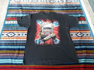 Rare 3d Emblem Shirt Truckers Only Road Rebel Harley 1992 Size Xl