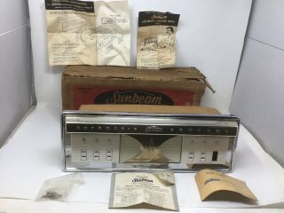 Vintage Mid Century Sunbeam Automatic Control Panel Nos 8420 1950 Appliance