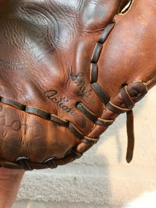 Vintage Rare Wilson Baseball Glove A2000 Dual Hinge RHT Made In The USA 7