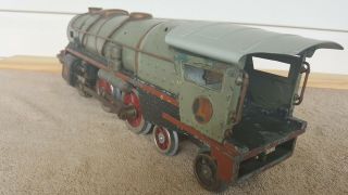 Lionel Vintage Antique Early Standard Gauge 400E 4 - 4 - 4 Steam Locomotive Gunmetal 5
